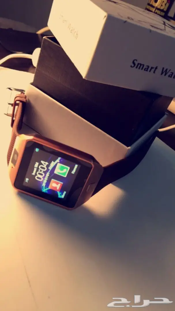 الساعه الذكية ب 90 ريال فقط (اخر حبه) (image 2)