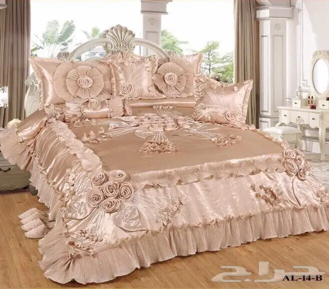 مفارش عرايسي 11قطعة قمة الروعة ب 330 ريال فقط (image 3)