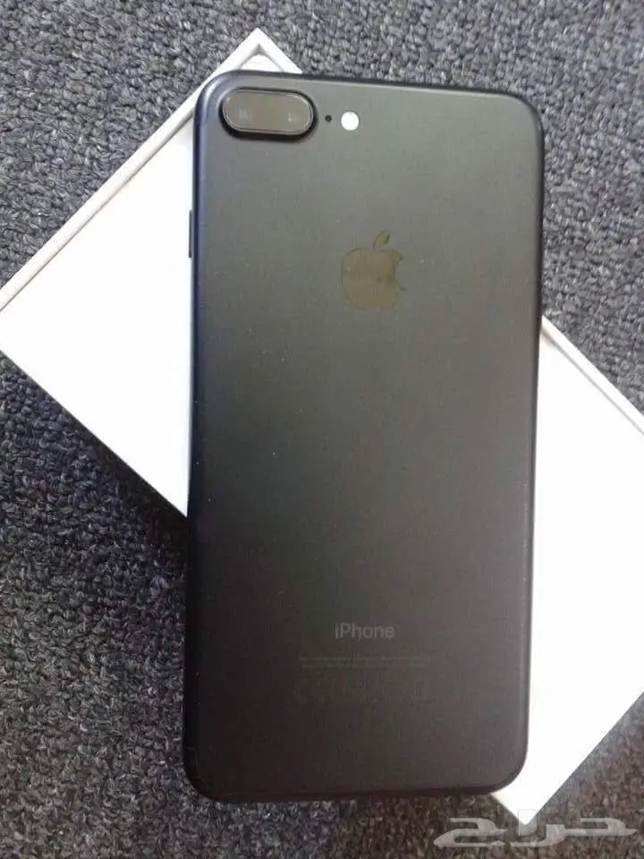 ايفون 7 بلس 128 جيجا اخو الجديد اسود مطفي