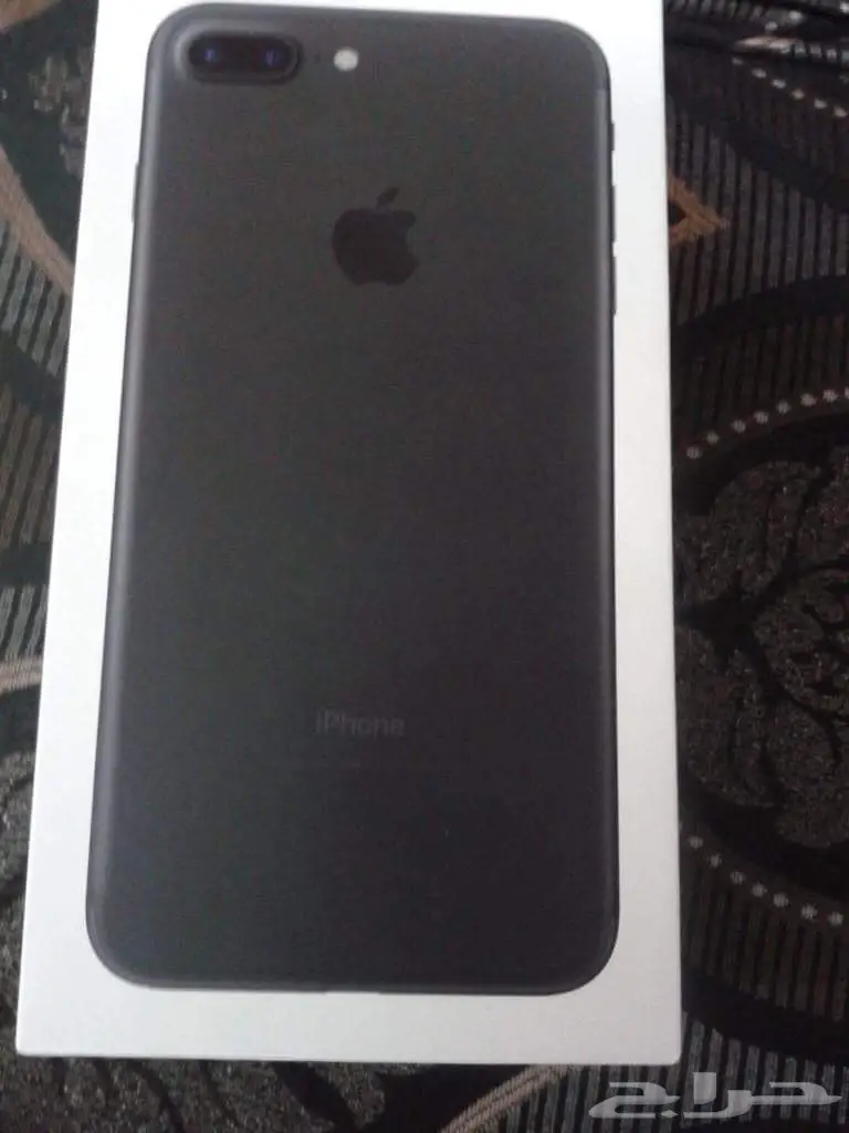 ايفون 7 بلس 128 جيجا اخو الجديد اسود مطفي (image 2)