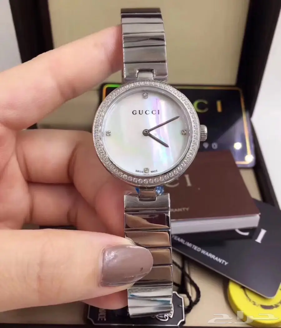 جديدنا ساعات ماركة قوتشي نسائي جودة ممتازة جد (image 53)