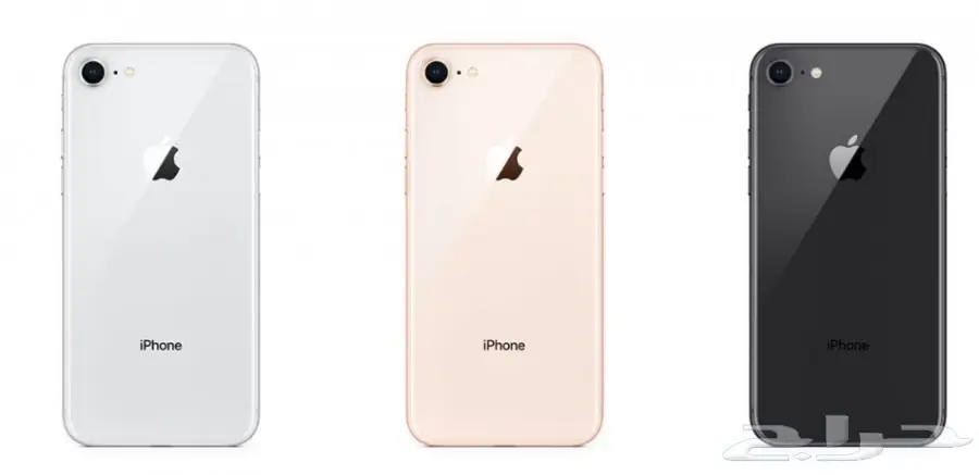 ايفون 8 ضمان موبايلي جديد 64 قيقا 