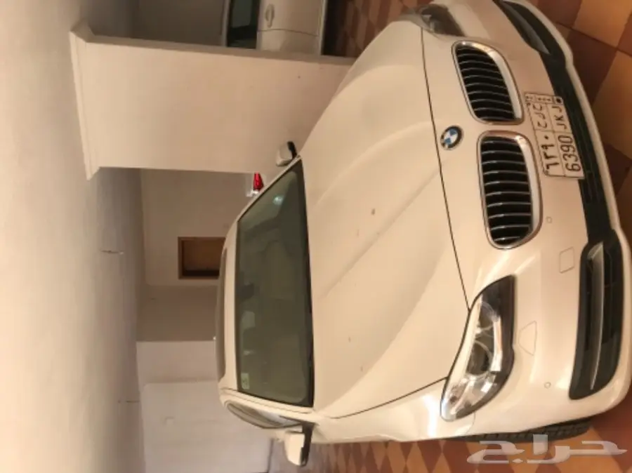 بي ام 520 موديل 2016 لون لؤلؤي شبة جديدة