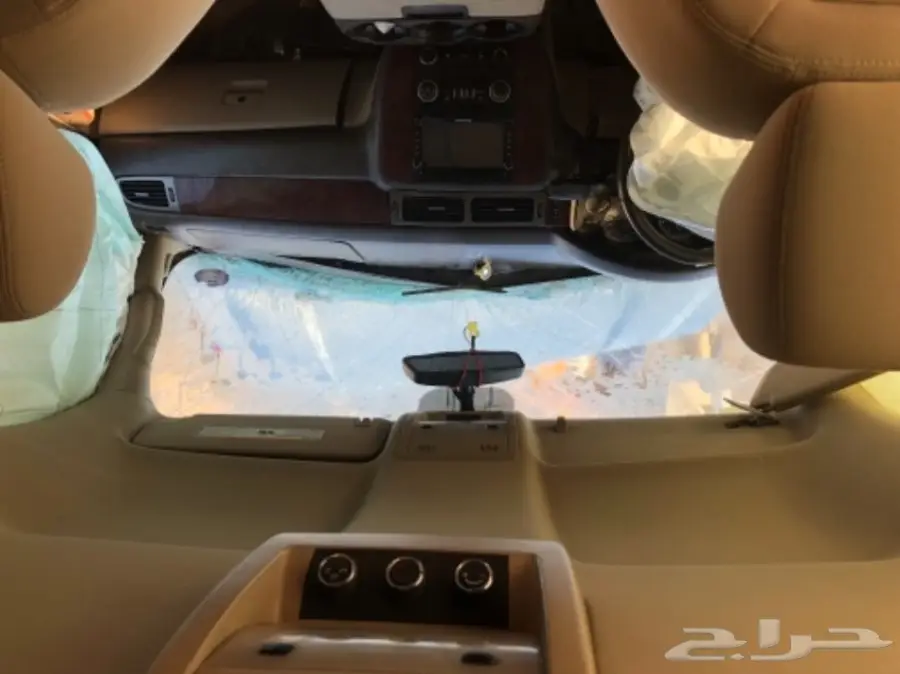 تاهو 2011 ابيض للبيع تشليح (image 3)