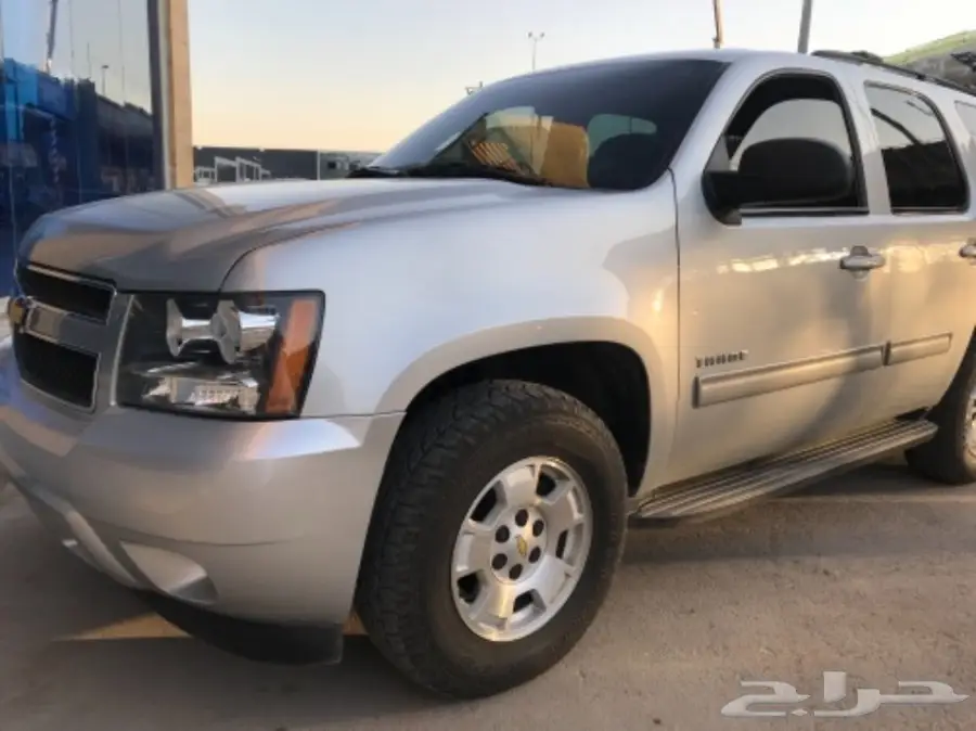 تاهو LT قصير 2013 لون فضي ممشى 88 ألف  (image 1)