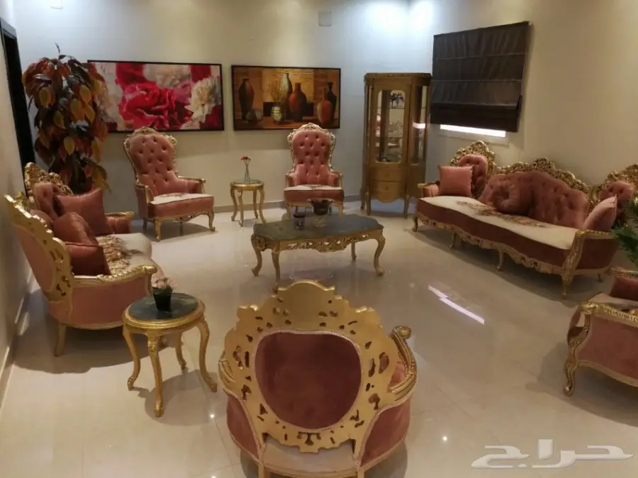 للبيع كنب كلاسيكي تركي فخم جدا جديد لم يستخدم (image 20)