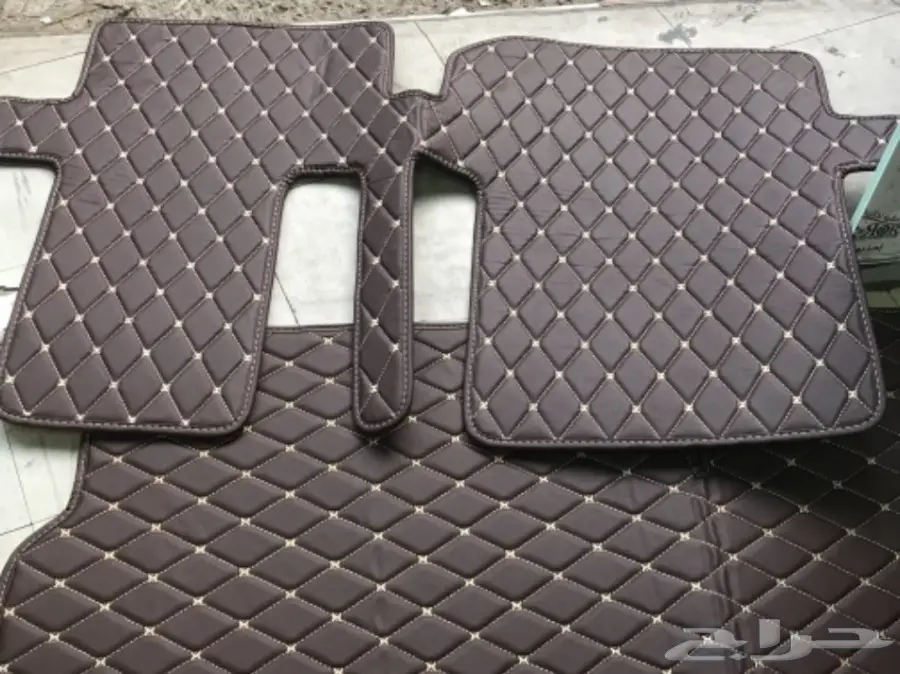 فرشات أرضيات جلدفاخرضدالماءوالأتربة للسيارات  (image 7)