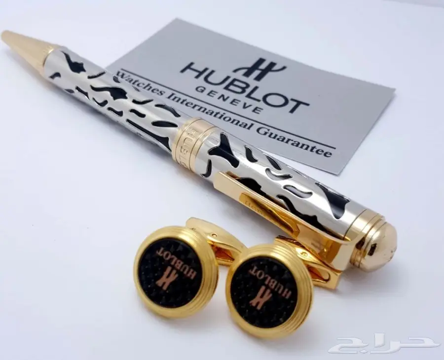 أحدث أطقم أقلام وكبك ماركات عالمية روعة (image 7)