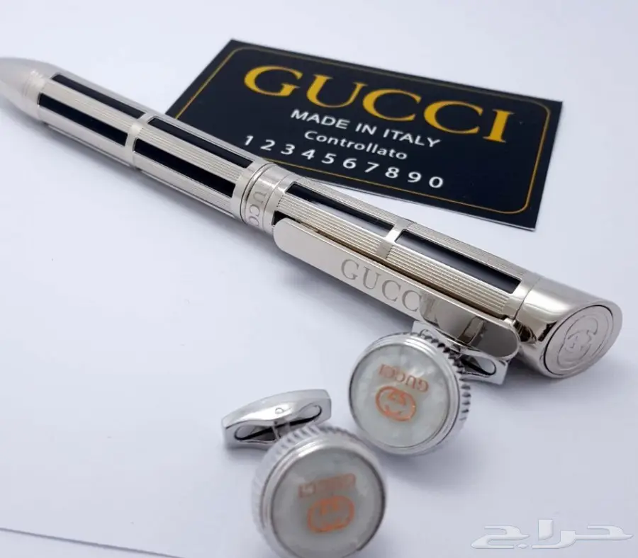 أحدث أطقم أقلام وكبك ماركات عالمية روعة (image 14)