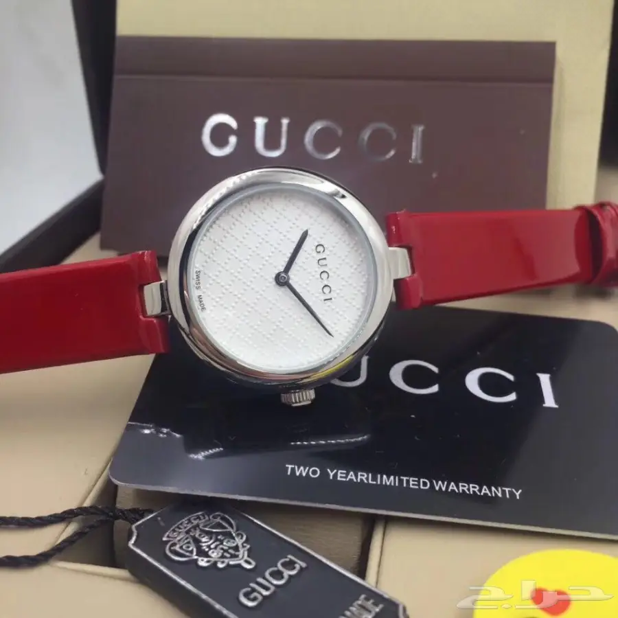 جديدنا ساعات ماركة قوتشي نسائي جودة ممتازة جد (image 4)