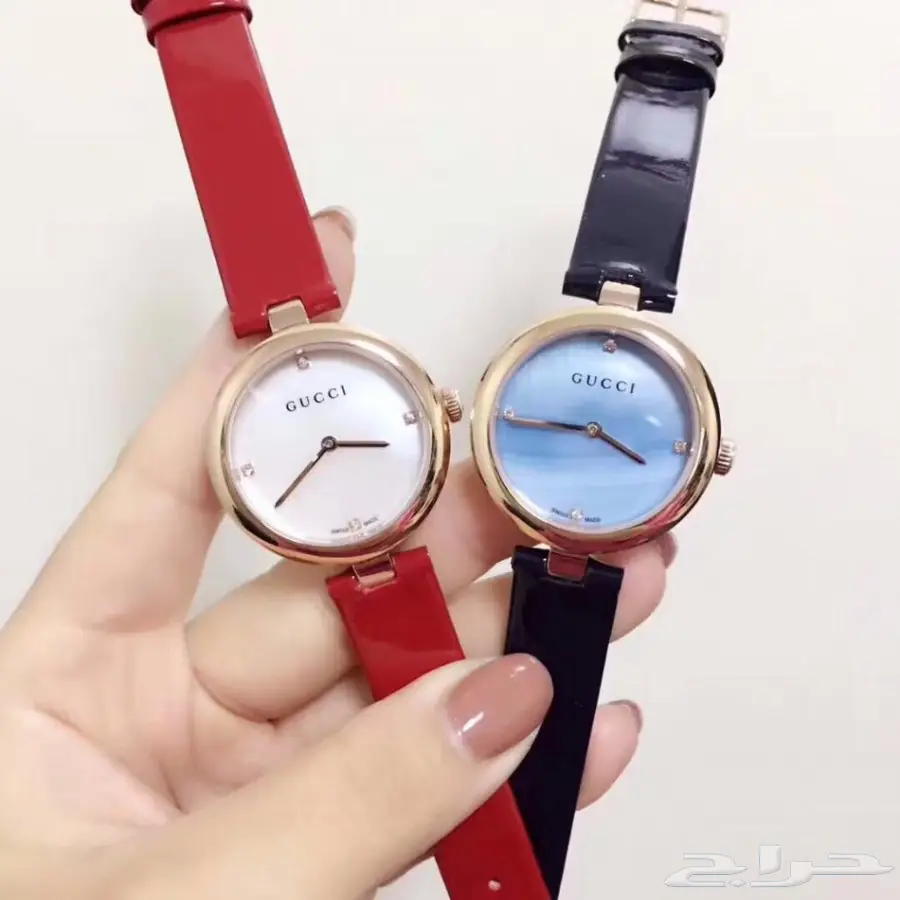 جديدنا ساعات ماركة قوتشي نسائي جودة ممتازة جد (image 13)