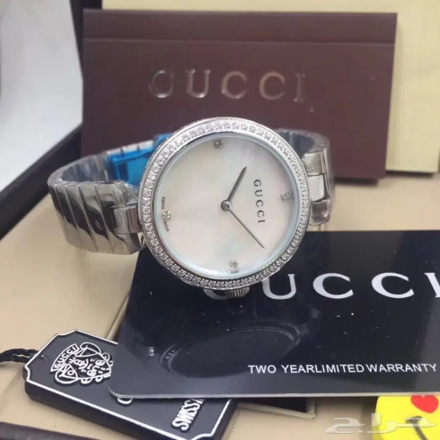 جديدنا ساعات ماركة قوتشي نسائي جودة ممتازة جد (image 29)