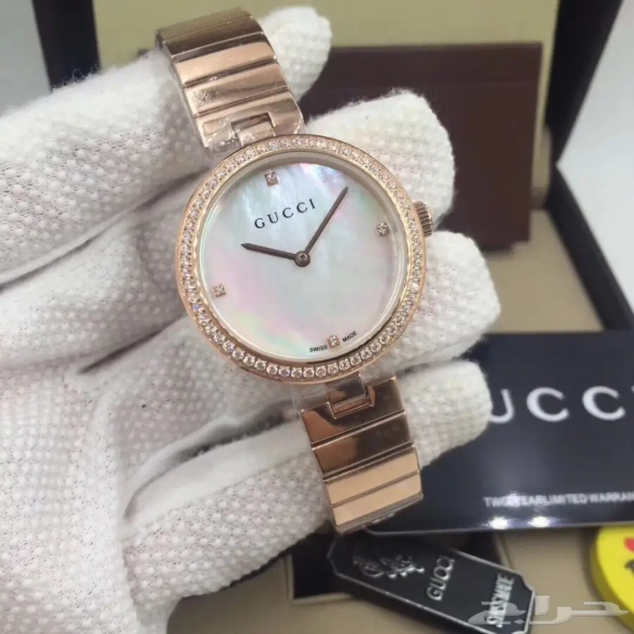 جديدنا ساعات ماركة قوتشي نسائي جودة ممتازة جد (image 33)