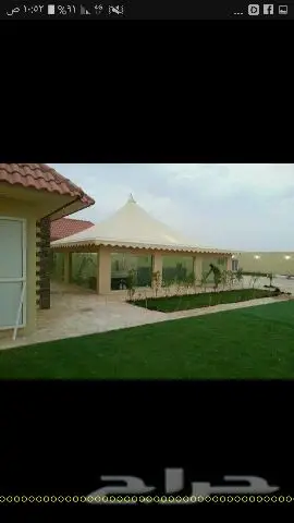 مظلات وسواتر وهناقر وقرميد وجميع اعمال الحداد (image 3)