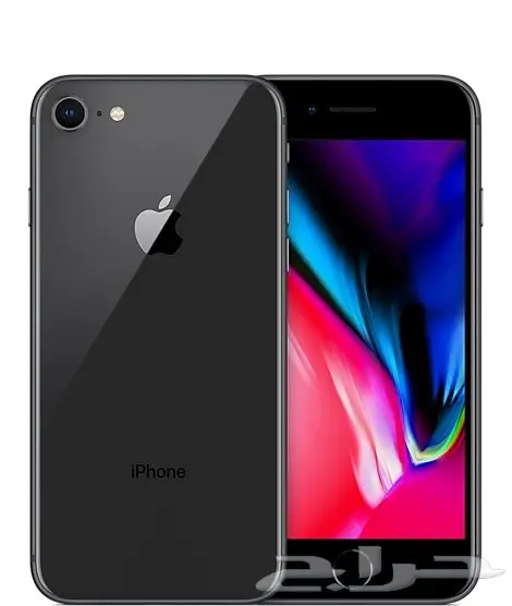 ايفون 8  رمادي جديد للبيع