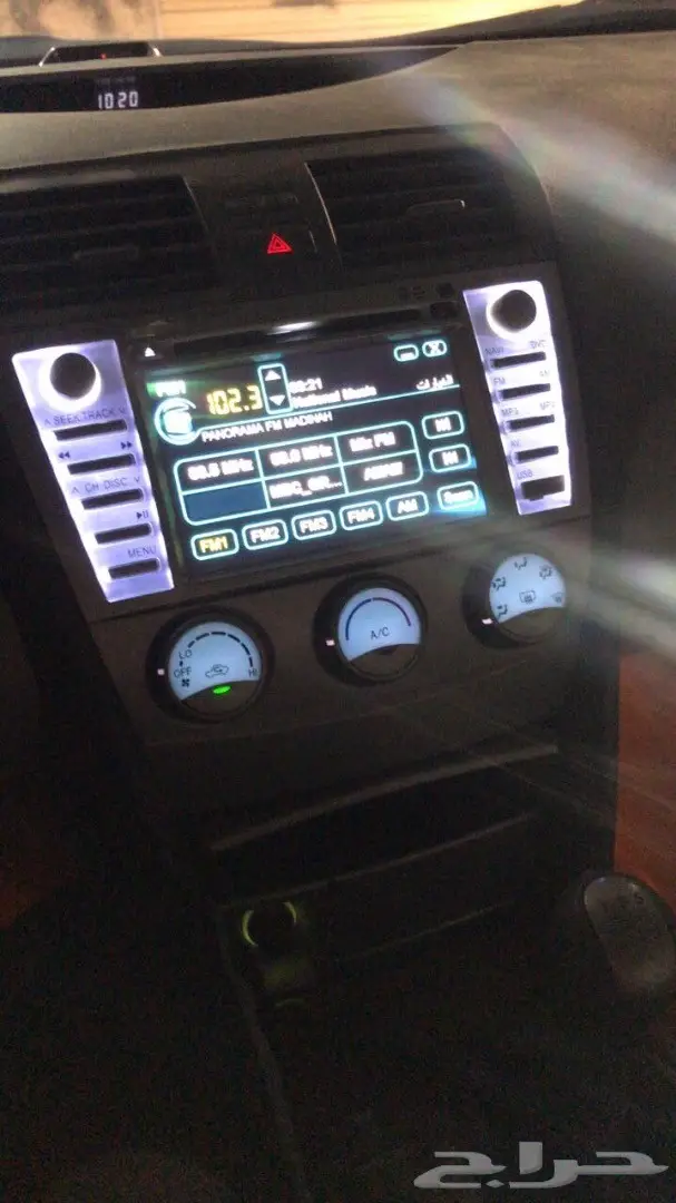 للبيع شاشة كامري من 2007 الي 2011