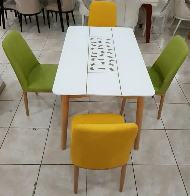 تخفيضات اقوى العروض طاوله طعام 4 كراسي خشب  (image 3)