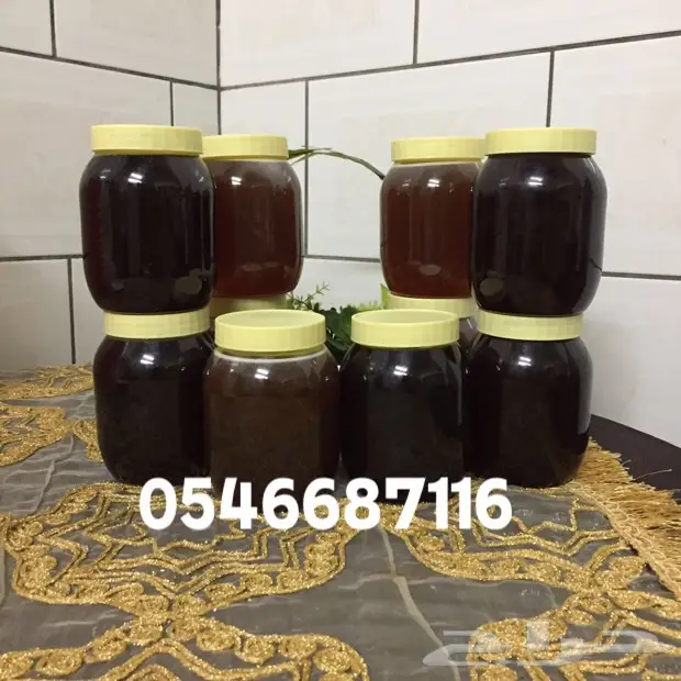 عسل سدر صافي وشمع عسل سمره عسل طلح عسل (image 10)