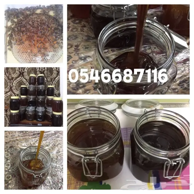 عسل سدر صافي وشمع عسل سمره عسل طلح عسل (image 8)
