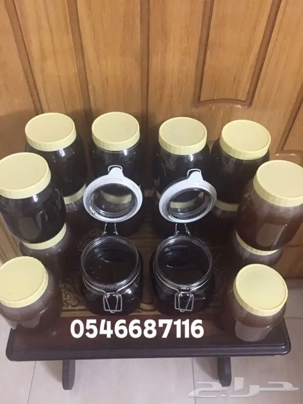 عسل سدر صافي وشمع عسل سمره عسل طلح عسل (image 1)