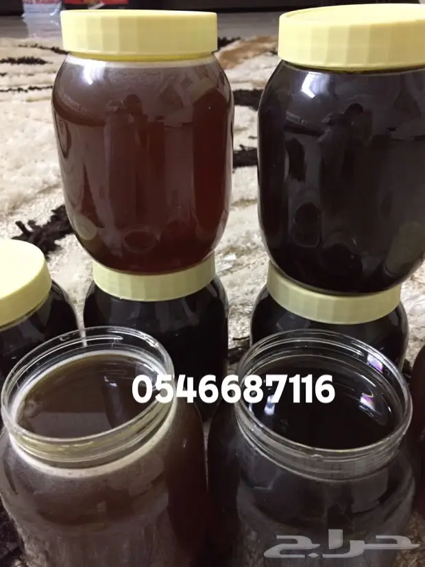 عسل سدر صافي وشمع عسل سمره عسل طلح عسل (image 9)