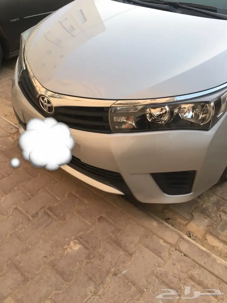 للبيع كورلا 2015 فضي  (image 6)