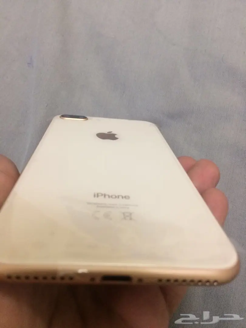 ايفون 8بلس ذهبي 64 قيقا موبايلي (image 2)