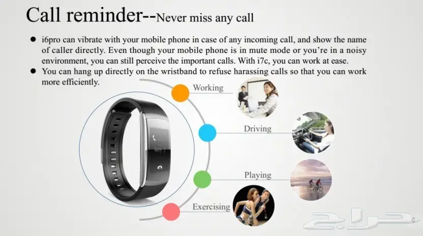 سوارة i6 Pro Roll Band – مواصفات لا تُضاهى! (image 3)