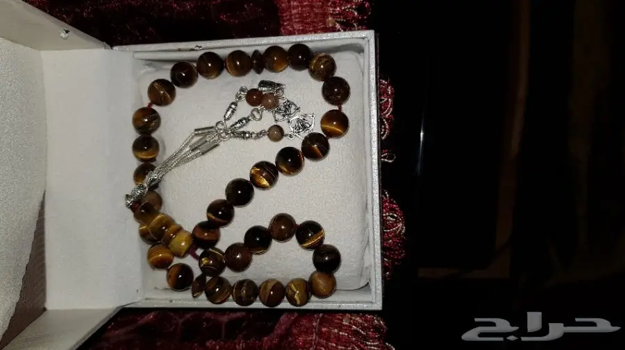 سبحة عقيق وفضة...جملة وقطاعي