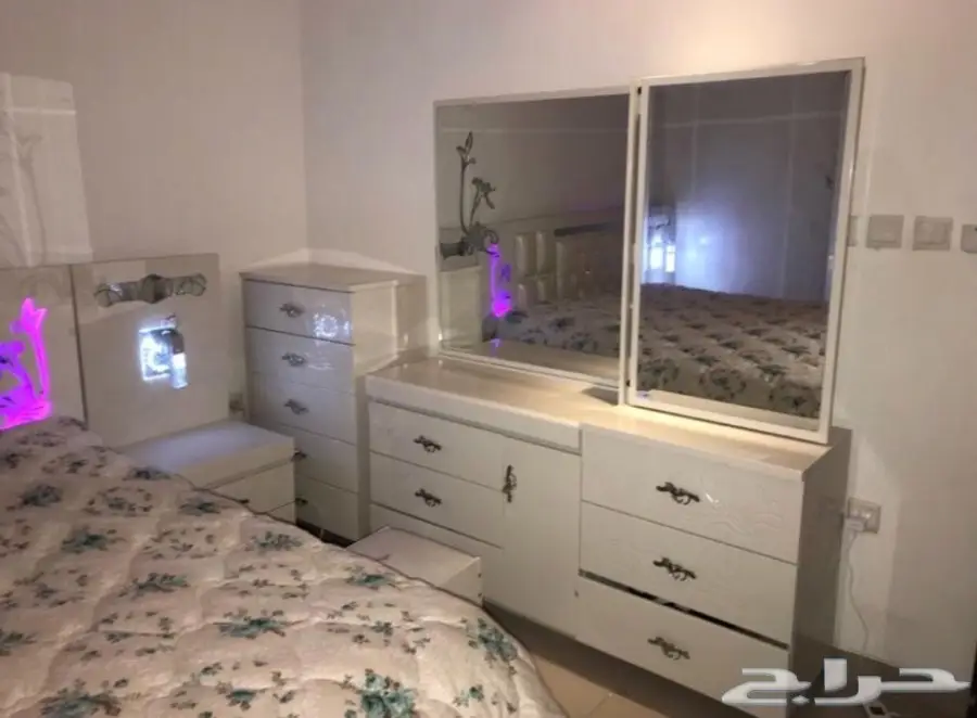 (طقم سرير تركي للبيع ) (مطبخ تفصيل للبيع ) (image 1)