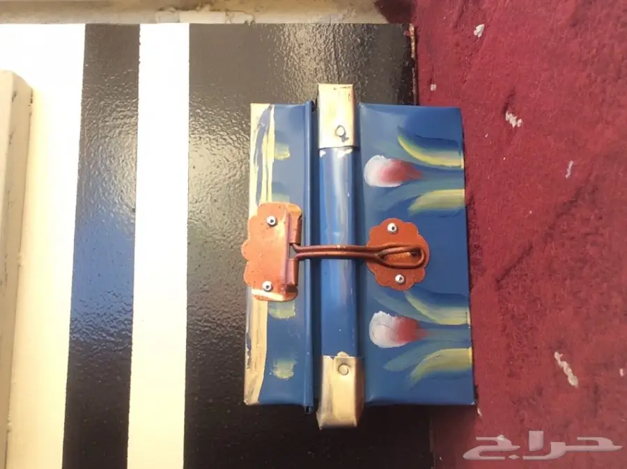 صندوق تراثي قديم تحفه وديكور (image 2)