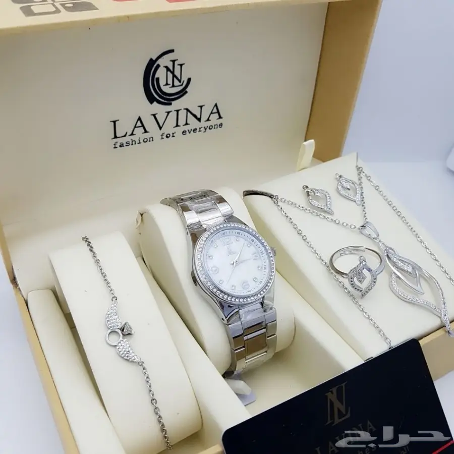  ساعات لافينا نسائي سل استيل مرة رووعة