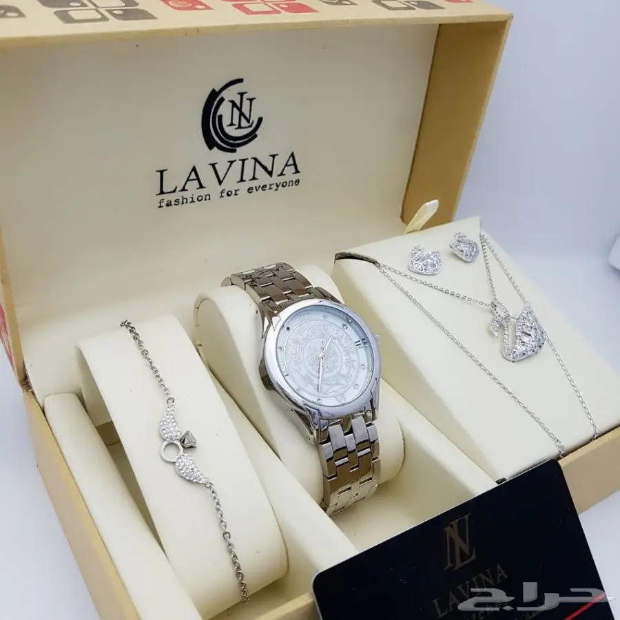  ساعات لافينا نسائي سل استيل مرة رووعة (image 5)