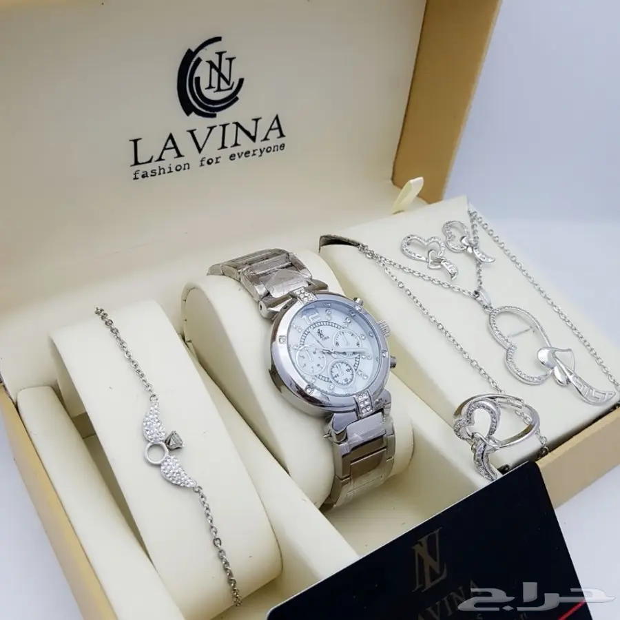  ساعات لافينا نسائي سل استيل مرة رووعة (image 8)