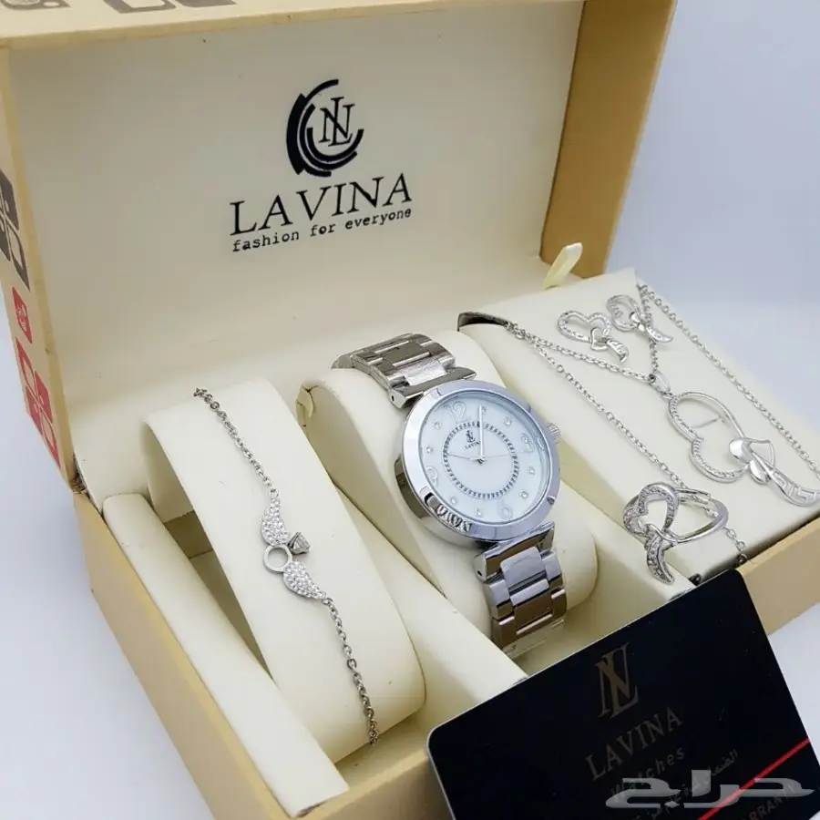  ساعات لافينا نسائي سل استيل مرة رووعة (image 12)