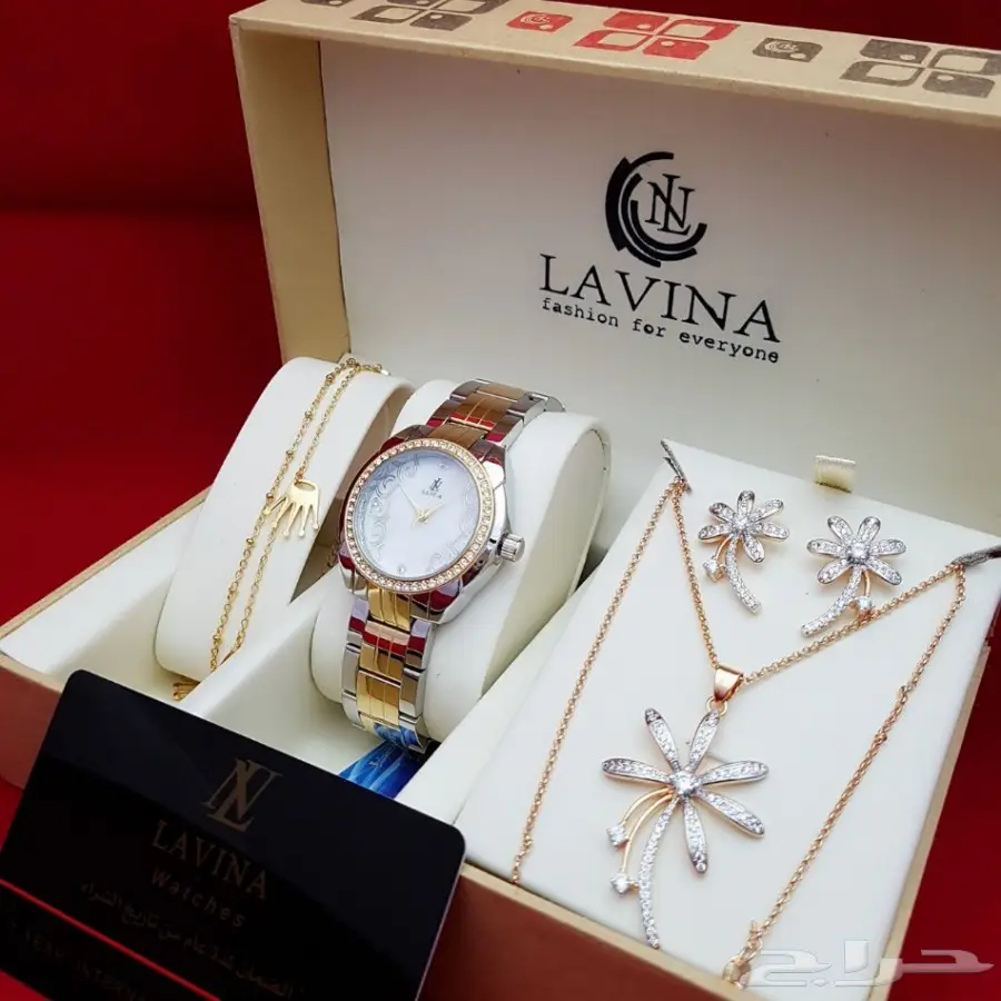  ساعات لافينا نسائي سل استيل مرة رووعة (image 19)