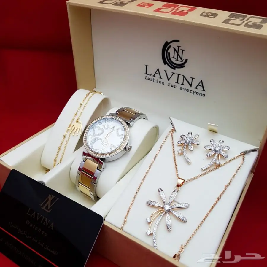  ساعات لافينا نسائي سل استيل مرة رووعة (image 20)