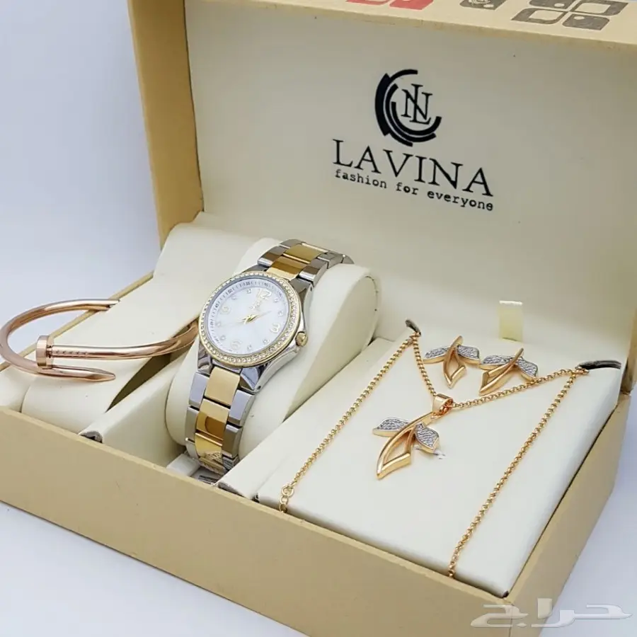  ساعات لافينا نسائي سل استيل مرة رووعة (image 21)
