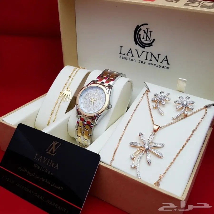 ساعات لافينا نسائي سل استيل مرة رووعة (image 22)