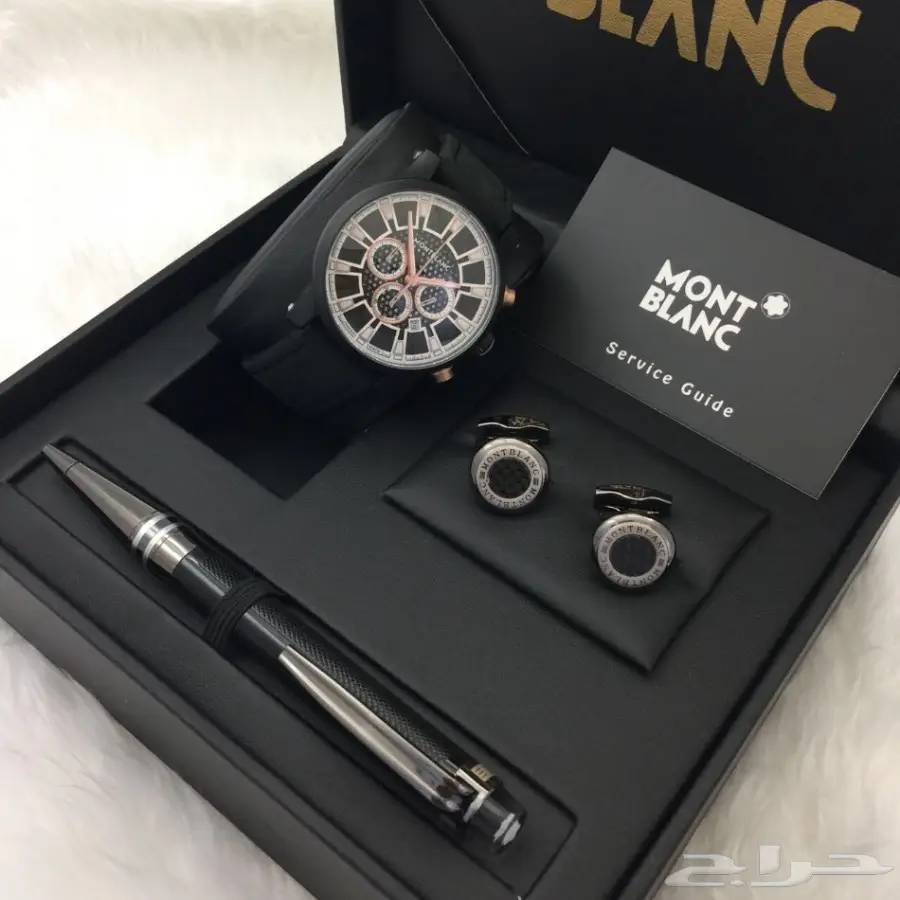طقم مونت بلانك نهاية السنه ب245 ريال 
