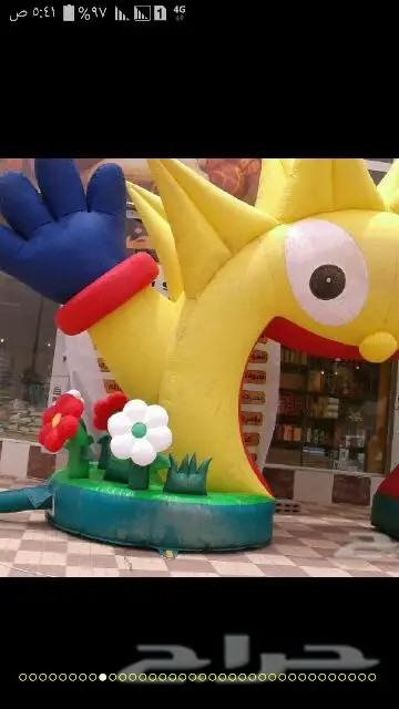 تأجير. اشكال متحركة بالون .مجسم .منفاخ.مختصون كل جديد الرياض 18