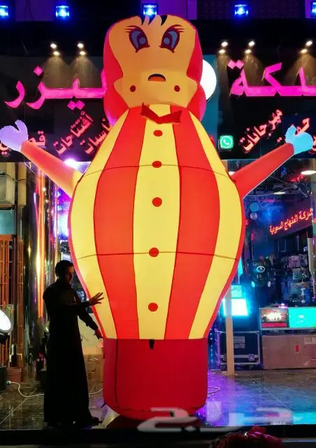تأجير. اشكال متحركة بالون .مجسم .منفاخ.مختصون كل جديد الرياض 7