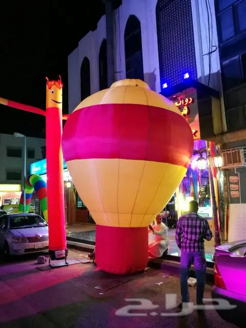 تأجير. اشكال متحركة بالون .مجسم .منفاخ.مختصون كل جديد الرياض 6