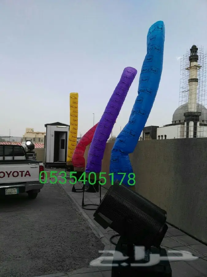 تنظيم افتتاح محلات بالون راقص سيتي كلر 4
