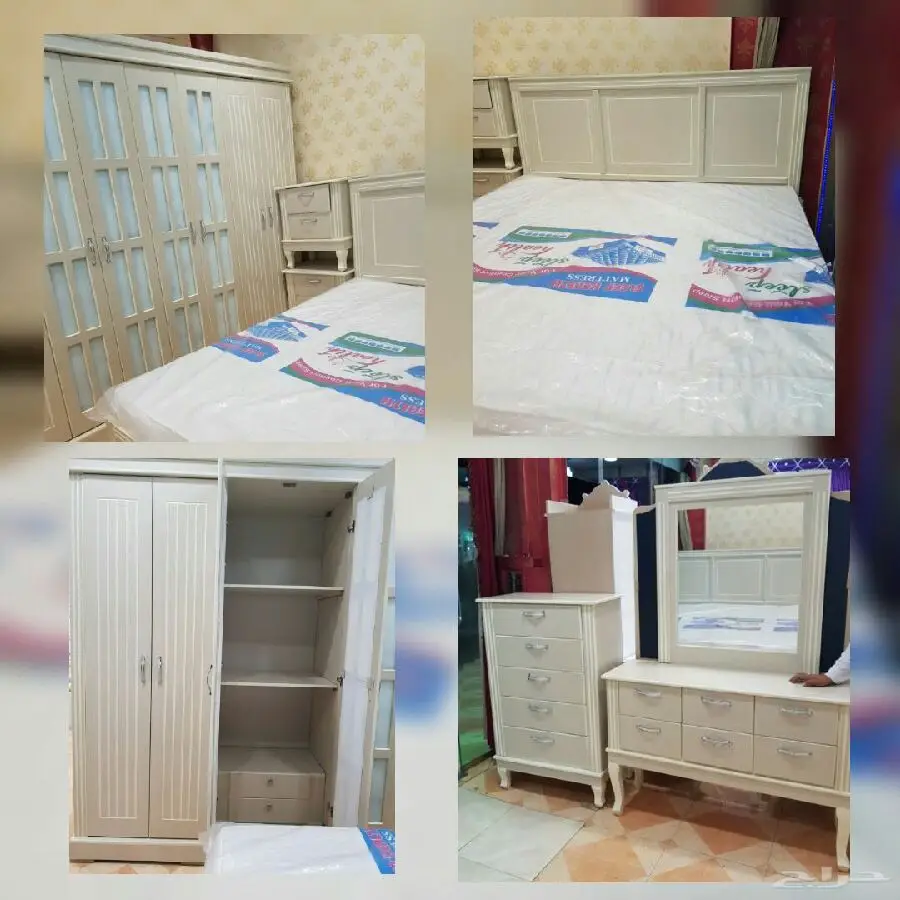 غرف نوم وطني جديده ألوان مختلفه جاهزه وتفصيل  (image 20)