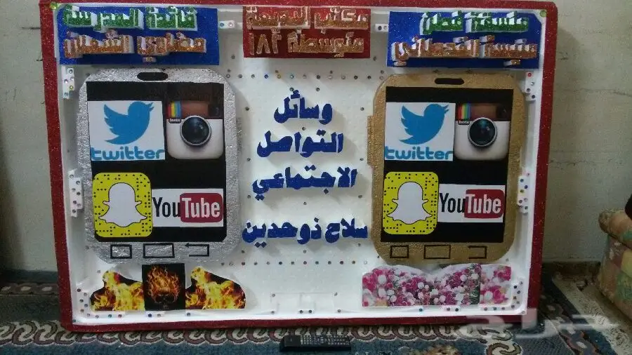 تصميم وتنفيذ مجسمات ولوحات فوم وفلين بالرياض طلاب ومدارس وجامعات وغيره بأسعار مناسبة  (image 46)