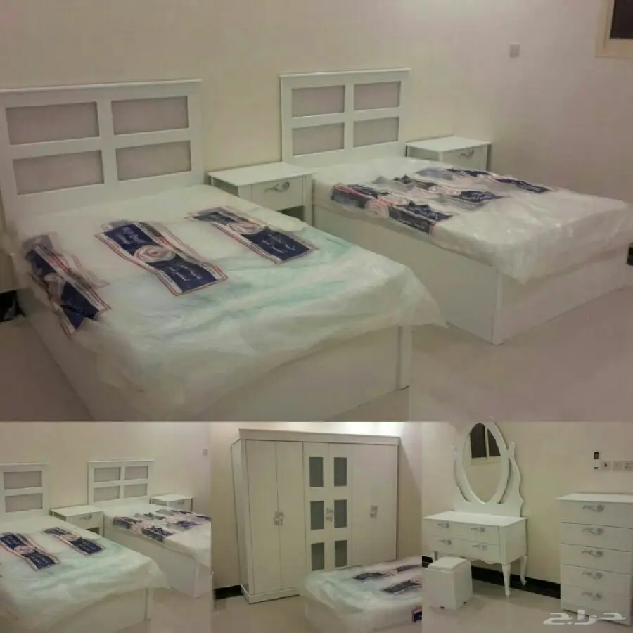 غرف نوم وطني جديده ألوان مختلفه جاهزه وتفصيل  (image 20)