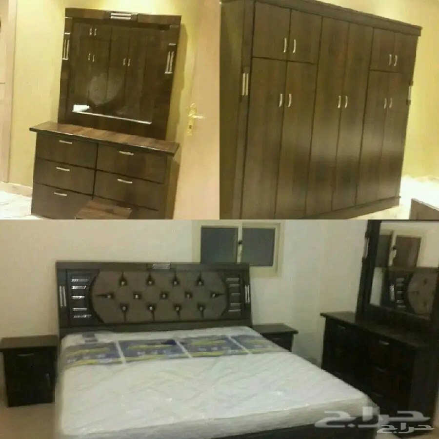 غرف نوم وطني جديده ألوان مختلفه جاهزه وتفصيل  (image 29)