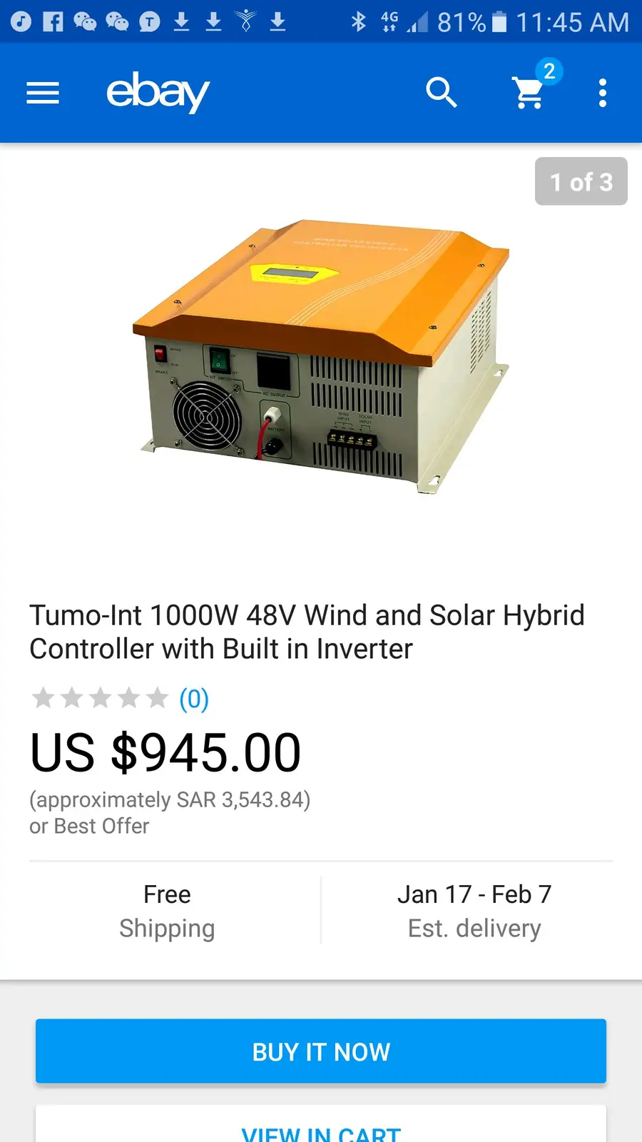 مولد رياح عالي الجودة - طاقة نظيفة وموثوقة! (image 12)