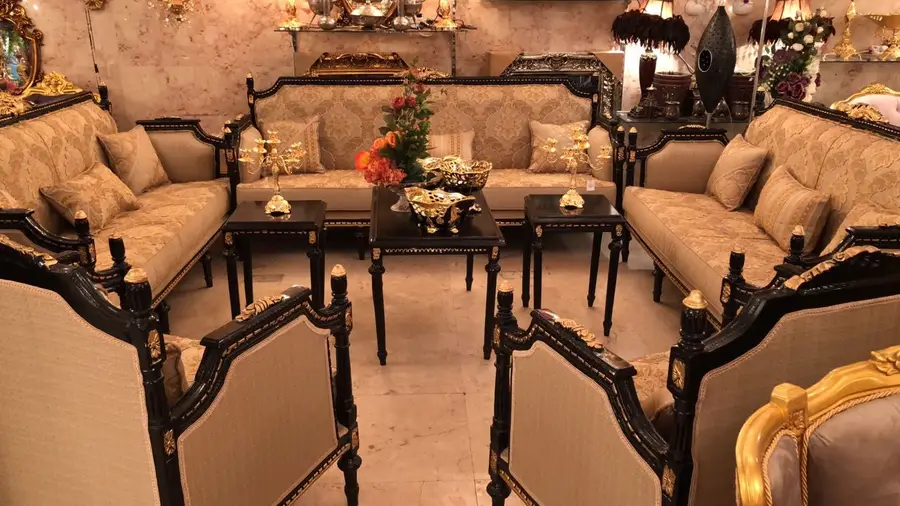 كنب كلاسيكي تركي ملكي جديد  (image 5)